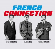 Jacques Brel, Georges Brassens, Serge Gainsbourg: French Connection (75 Tracks!!!) - CD