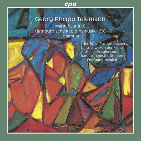 Wolfgang Helbich, Barockorchester Bremen, Alsfelder Vokalensemble: Telemann: Magnificat In C, Hamburgische Kapitänsmusik 1730 - CD