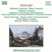 Vienna Mozart Academy: Mozart: Bassoon Concerto / Oboe Concerto / Clarinet Concerto - CD