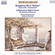 Slovak Philharmonic Orchestra: Mendelssohn: Symphony No. 4 / A Midsummer Night's Dream (Excerpts) - CD