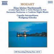 Capella Istropolitana: Mozart: Kleine Nachtmusik (Eine) / Serenata Notturna / Divertimento No. 10 - CD