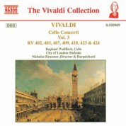 Vivaldi: Cello Concertos, Vol.  3 - CD