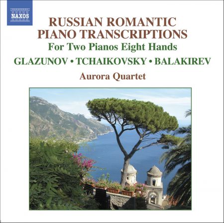 Aurora Quartet: Tchaikovsky / Balakirev / Glazunov: Arrangements for 2 Pianos 8 Hands - CD