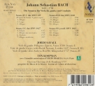 Jordi Savall, Ton Koopman: J. S. Bach: Die Sonaten für Viola da gamba und Cembalo - CD Foto #2