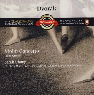Antonin Dvořák, Sarah Chang, Sir Colin Davis: Dvořák: Violin Concerto / Piano Quintet - CD