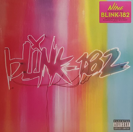 Blink 182: Nine (Limited Edition - Neon Magenta Vinyl) - Plak