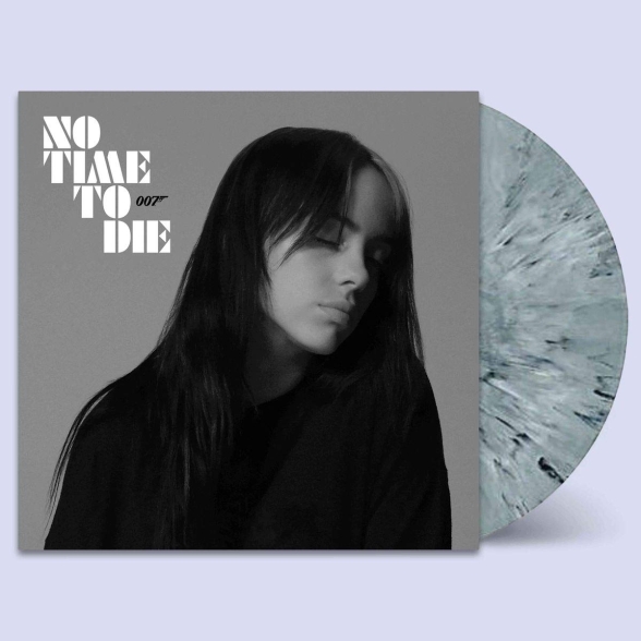 Billie Eilish: No Time To Die (James Bond Titelsong - Smoke Colored Vinyl) - Single Plak Foto #1