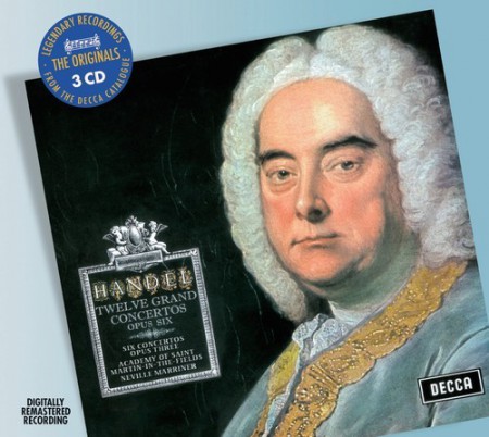 Academy of St. Martin in the Fields, Sir Neville Marriner: Handel: 6 Concerti Grossi, Op.3 - CD