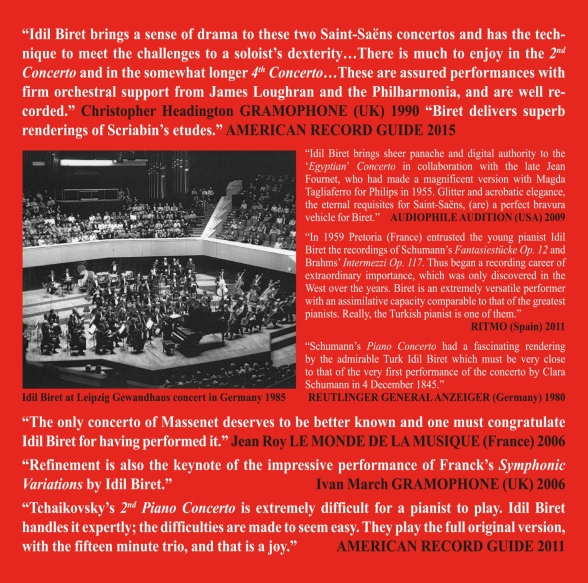 İdil Biret: Concertos & Solo Music Edition - CD Foto #2