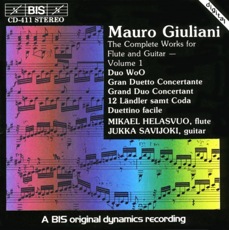 Mikael Helasvuo, Jukka Savijoki: Giuliani: Complete Works for Flute and Guitar, Vol.1 - CD