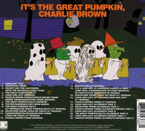 Vince Guaraldi: It's The Great Pumpkin, Charlie Brown - CD Foto #2