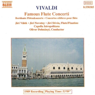 Antonio Vivaldi, Capella Istropolitana, Oliver Dohnanyi: Vivaldi: Famous Flute Concerti - CD