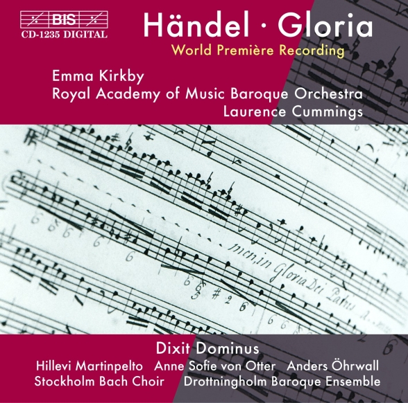 Laurence Cummings, Emma Kirkby, Royal Academy of Music Baroque Orchestra: Handel - Gloria - CD Foto #1