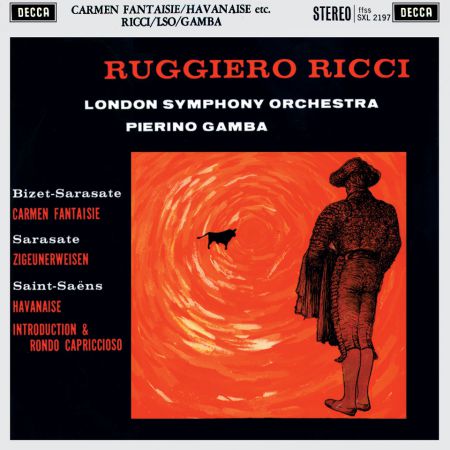 Ruggiero Ricci, London Symphony Orchestra, Pierino Gamba: Bizet: Carmen Fantaisie / Sarasate: Zigeunerweisen / a.o. - Plak