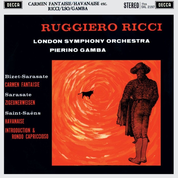Ruggiero Ricci, London Symphony Orchestra, Pierino Gamba - Bizet: Carmen Fantaisie / Sarasate: Zigeunerweisen / a.o