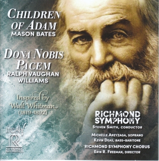 Richmond Symphony Chorus, Steven Smith: Children Of Adam / Dona Nobis Pacem - CD & HDCD