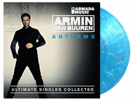 Armin van Buuren: Anthems (Ultimate Singles Collected - Limited Numbered Edition - Blue, Black & White Marbled Vinyl) - Plak