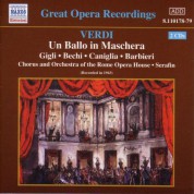 Verdi: Ballo in Maschera (Un) (Gigli, Caniglia) (1943) - CD