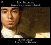 Bruno Cocset, Les Basses Reunies: Boccherini: Sonates & Concertos Pour Cello - CD