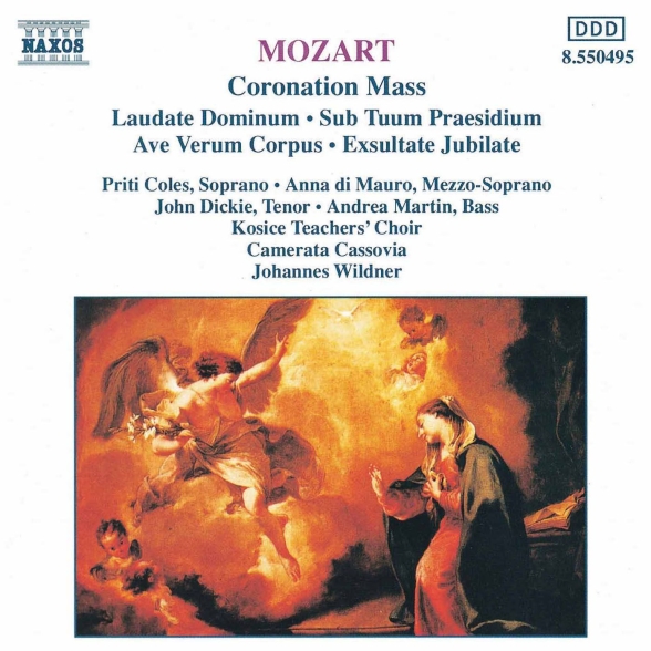 Mozart: Mass No. 16, 'Coronation Mass' / Exsultate, Jubilate / Ave Verum Corpus - CD Foto #1