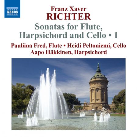 Pauliina Fred: Richter: Sonatas for Flute, Harpsichord and Cello, Vol. 1 - CD