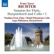 Pauliina Fred: Richter: Sonatas for Flute, Harpsichord and Cello, Vol. 1 - CD