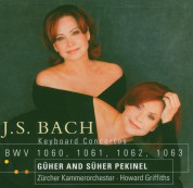 Güher & Süher Pekinel: Bach: Keyboard Concertos BWV 1060-1063 - CD