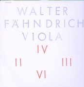 Walter Fahndrich: Viola - Plak