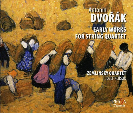 Zemlinsky Quartet: Dvorak: Early Works for String Quartet, String Quintet Op.1 - CD