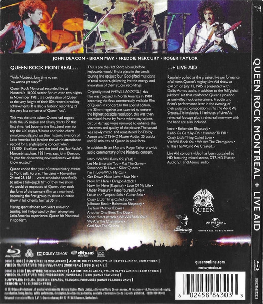 Queen: Rock Montreal - BluRay Foto #2