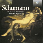 Studio Vocale Karlsruhe, Werner Pfaff: Schumann: The Secular Choral Works (Complete) - CD