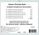 Bach, J.C.: Complete Symphonies Concertantes - CD