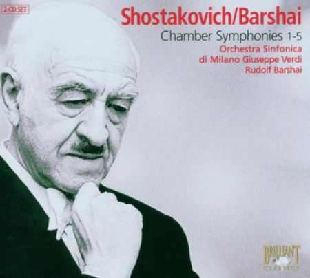 Orchestra Sinfonica di Milano Giuseppe Verdi, Rudolf Barshai: Shostakovich & Barshai: Chamber Symphonies 1-5 - CD