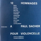 Patrick Demenga, Thomas Demenga: 12 Hommages a Paul Sacher pour Violoncelle - CD Foto #1