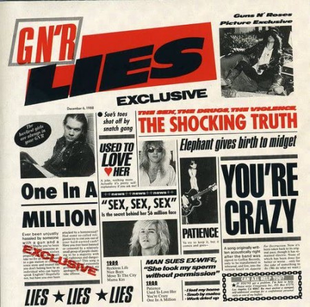 Guns N' Roses: G N'R Lies: Live - CD