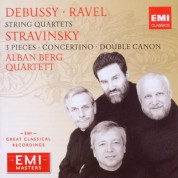 Alban Berg Quartett: Ravel/ Debussy: String Quartets; Stravinsky: 3 Pieces, Concertino, Double Canon - CD