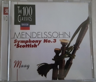 Peter Maag: Mendelssohn: Symphonie N'3 "Ecossaise" - CD