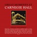Great Moments At Carnegie Hall - CD