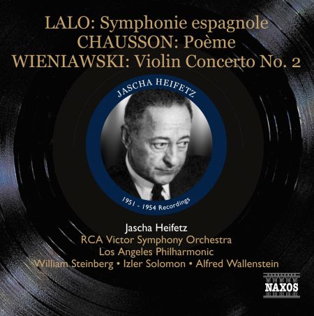 Jascha Heifetz: Lalo: Symphonie espagnole - Chausson: Poeme (1951-1954) - CD
