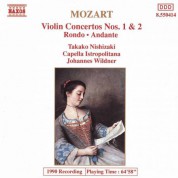Takako Nishizaki: Mozart: Violin Concertos Nos. 1 and 2 - CD