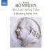Röntgen: The Late String Trio - CD