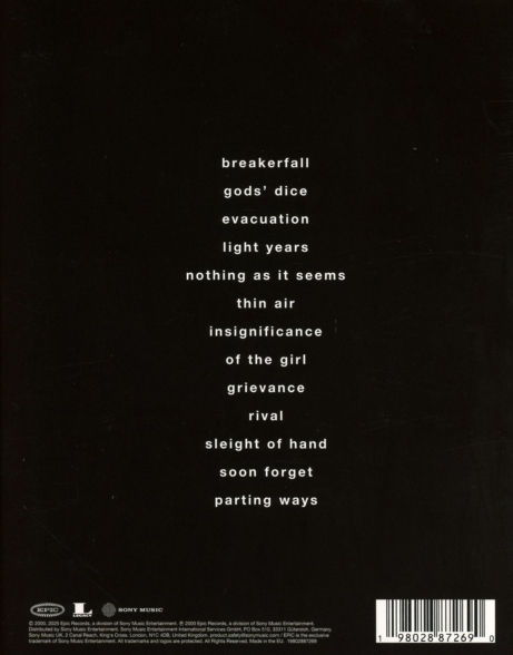 Pearl Jam: Binaural - BluRay Audio Foto #2