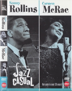 Sonny Rollins, Carmen McRae: Ralph J Gleason's Jazz Casual - DVD