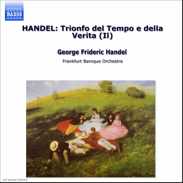 Frankfurt Baroque Orchestra: Handel: Trionfo Del Tempo E Della Verita (Il) - CD Foto #1