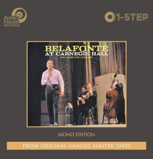 Harry Belafonte: Belafonte At Carnegie Hall  (One Step - Hardback Book Limited Numbered Edition - Mono) - Plak
