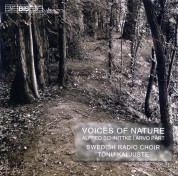 Swedish Radio Choir, Tõnu Kaljuste, Jonny Rönnlund: Schnittke/ Pärt: Voices of Nature - choir music - CD