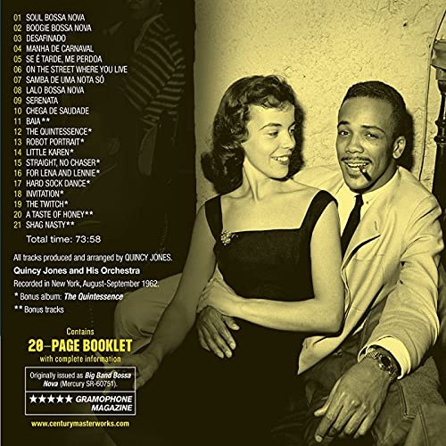 Quincy Jones & And His Orchestra: Big Band Bossa Nova - CD Foto #2