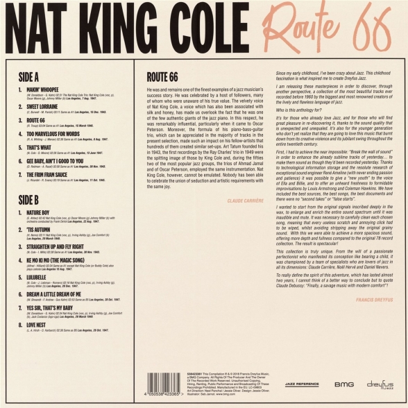 Nat King Cole: Route 66 - Plak Foto #2