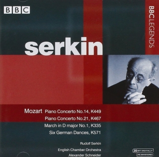 Rudolf Serkin, English Chamber Orchestra, Alexander Schneider: Mozart: Piano Concerto No. 14, K449 / Piano Concerto No. 21, K467 / March In D Major, No. 1, K335 / Six German Dances, K571 - CD