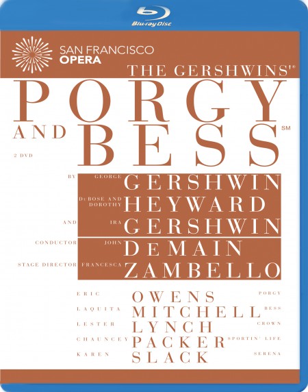 Owens Eric, Mitchell Laquita, Lynch Lester, Packer Chauncey, Slack Karen, San Francisco Opera, DeMain John: Gershwin: Porgy & Bess - BluRay